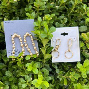 Nordstrom Rack Earrings - 2 Pairs - NWT